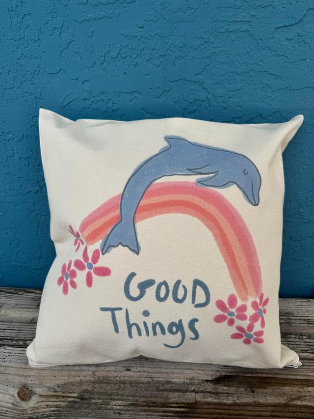 Pillow Case Dolphin